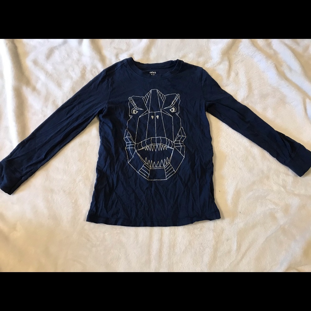 Boys size 7 long sleeve shirt